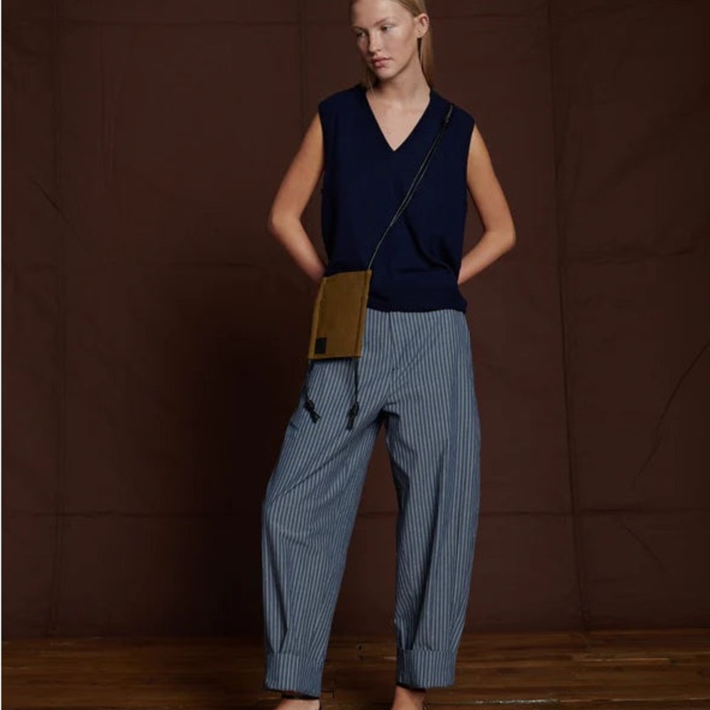 Soeur - Alouette Blue Striped Pants Sz 36